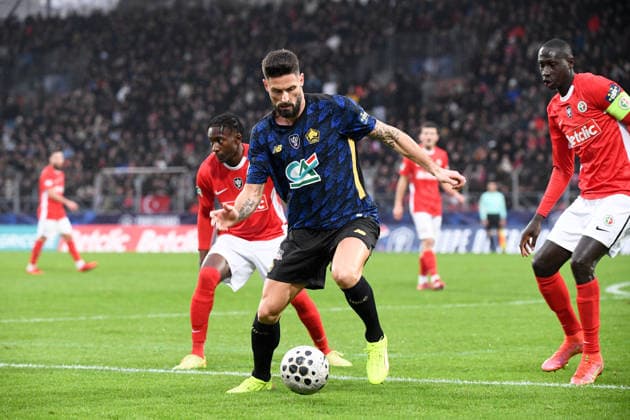 US Lusitanos Saint-Maur v LOSC Lille - French Cup 2025 2026 09 Olivier GIROUD (losc) during the French Cup match between US Lusitanos Saint-Maur and Lille at Stade Dominque Duvauchelle on December 20, 2025 in Creteil, France. Creteil France  Copyright: xFEPx 776432249