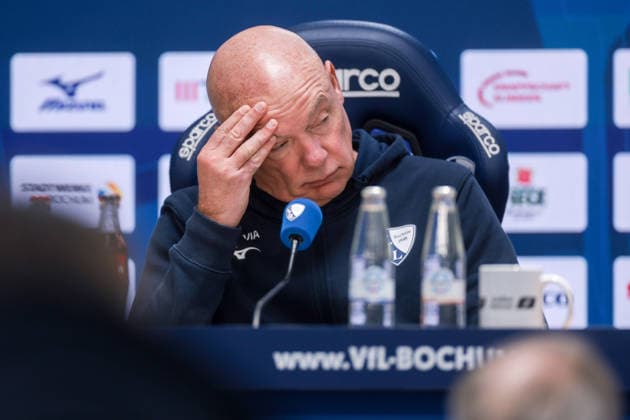 20 12 2025, Football, Season 2025 2026, 2 Bundesliga, Matchday 17, VfL Bochum 1848 Karlsruher SC, Press conference with coach Uwe Rösler VfL Bochum 1848 , Bochum Vonovia Ruhrstadion NRW Germany xRHR PHOTO DEx Copyright: DennisxEwert RHR-FOTOx RHR-FOTO DE