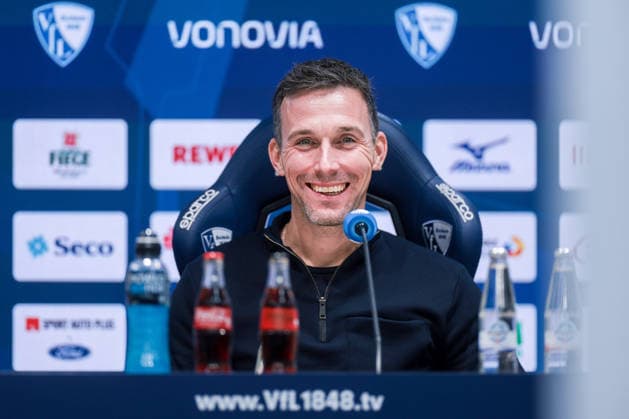 20 12 2025, Football, Season 2025 2026, 2 Bundesliga, Matchday 17, VfL Bochum 1848 Karlsruher SC, Press conference with head coach Christian Eichner Karlsruher SC , Bochum Vonovia Ruhrstadion NRW Germany xRHR PHOTO DEx Copyright: DennisxEwert RHR-FOTOx RHR-FOTO DE