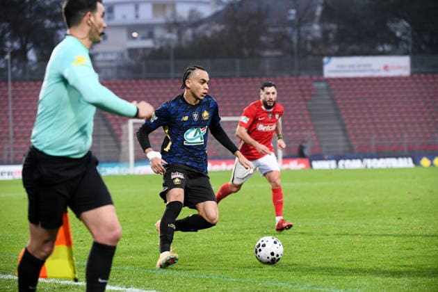 US Lusitanos Saint-Maur v LOSC Lille - French Cup 2025 2026 08 Ethan MBAPPE (losc) during the French Cup match between US Lusitanos Saint-Maur and Lille at Stade Dominque Duvauchelle on December 20, 2025 in Creteil, France. Creteil France  Copyright: xFEPx 776432249