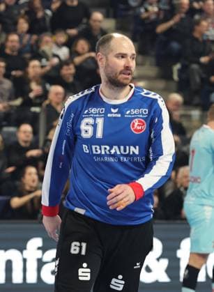 20 12 2025 Handball 1 Bundesliga DAIKIN HBL Season 2025 2026 18 Matchday HC Erlangen Metropolregion Nuremberg HCE MT Melsungen DaMa xdaxmax Laszlo Bartucz 61, MT Melsungen disappointed Disappointment