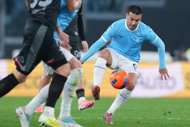 Lazio™s Pedro during the Serie A EniLive soccer match between Lazio and Cremonese at the Rome s Olympic stadium, Italy - Saturday December 20, 2025 - Soccer ( Photo by Alfredo Falcone LaPresse )  Copyright: xAlfredoxFalcone LaPressex