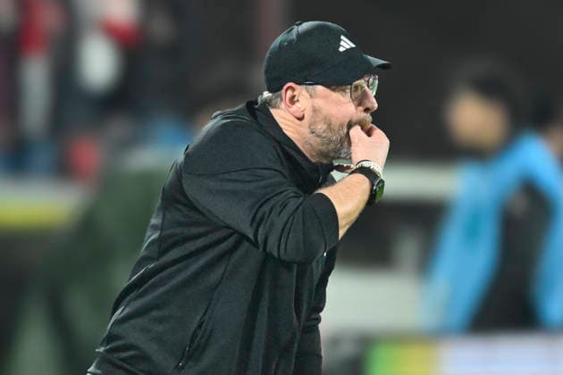 Steffen Baumgart (Berlin) Mimik starker Gesichtsausdruck Emotion. 20.12.2025 Fussball 1. FC Koeln vs 1. FC Union Berlin, Rheinenergiestadion, Koeln, DFB DFL REGULATIONS PROHIBIT ANY USE OF PHOTOGRAPHS AS IMAGE SEQUENCES AND OR QUASI-VIDEO *** Steffen Baumgart Berlin Mimic strong facial expression Emotion 20 12 2025 Soccer 1 FC Koeln vs 1 FC Union Berlin, Rheinenergiestadion, Koeln, DFB DFL REGULATIONS PROHIBIT ANY USE OF PHOTOGRAPHS AS IMAGE SEQUENCES AND OR QUASI VIDEO Copyright: xpepphotox xHorstxMauelshagenx pep00321, pep_20251220_hm_243578