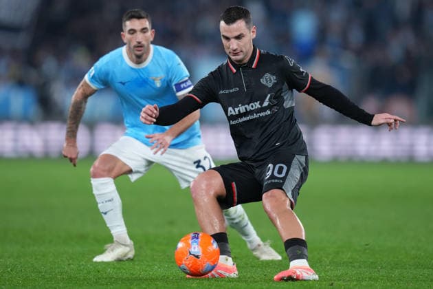 Cremonese s Federico Bonazzoli during the Serie A EniLive soccer match between Lazio and Cremonese at the Rome s Olympic stadium, Italy - Saturday December 20, 2025 - Soccer ( Photo by Alfredo Falcone LaPresse )  Copyright: xAlfredoxFalcone LaPressex