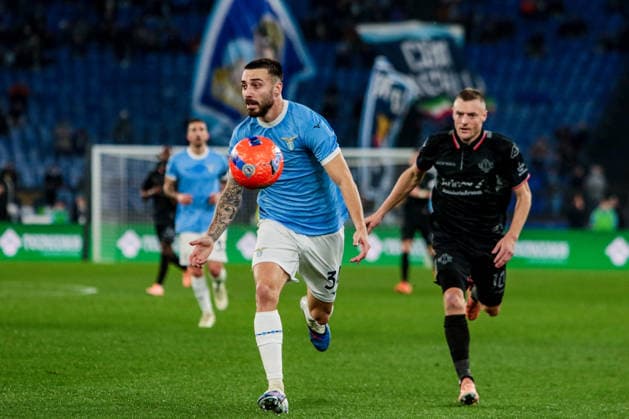 Mario Gila of SS LAZIO during SS Lazio vs US Cremonese, Italian soccer Serie A match in Rome, Italy, December 20 2025  Copyright: xRaffaelexConti IPAxSportx xipa-agency.netx xx IPA_69352505 IPA_Agency_IPA69352505