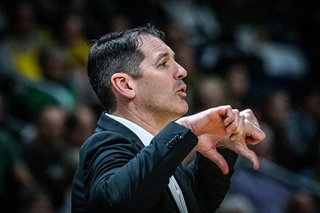 Basketball Berlin 20 12 2025 Season 2025 2026 EasyCredit BBL 1 Bundesliga Men, Men Alba Berlin ratiopharm Ulm Ty Harrelson Ulm, Coach