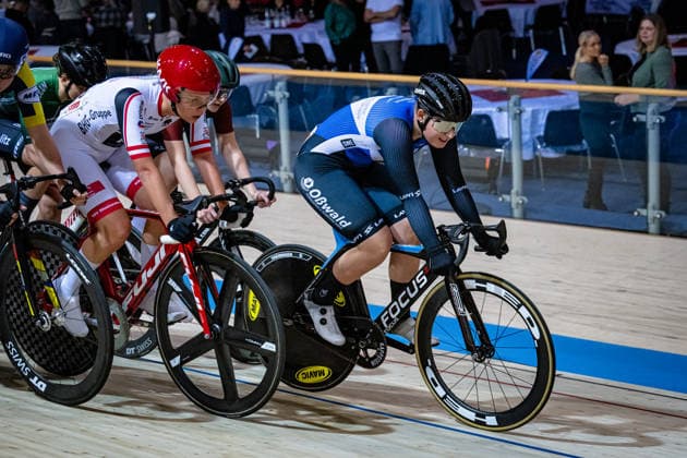 MINTEN Franziska DM Omnium 2025 Frankfurt Oder MINTEN Franziska GER RSC Turbine Erfurt Landscape horizontal Landscape Event Event DM Omnium 2025 German Championship Category Category Cycling Track Cycling National Championship Omnium Women U19 Juniors Location Location Europe Germany Brandenburg Märkisch Oderland Frankfurt Oder Oderlandhalle Discipline Omnium Scratch 1 Race Distance 7,5 km Date Date 20 12 2025 Saturday Day 2