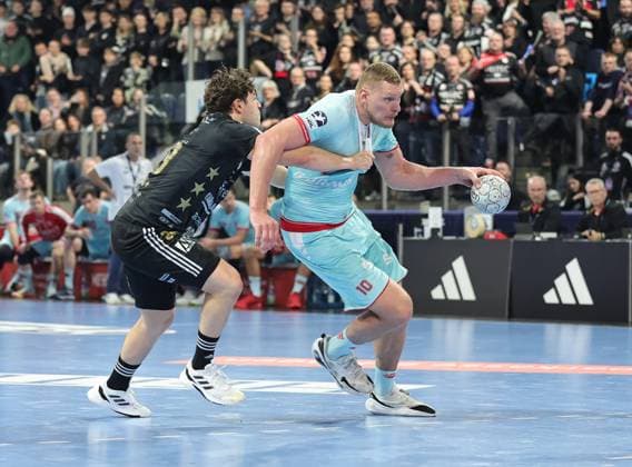 20 12 2025 Handball 1 Bundesliga DAIKIN HBL Season 2025 2026 18 Matchday HC Erlangen Metropolregion Nürnberg HCE MT Melsungen DaMa xdaxmax Tobias Buck 39, HC Erlangen HCE Dainis Kristopans 10, MT Melsungen