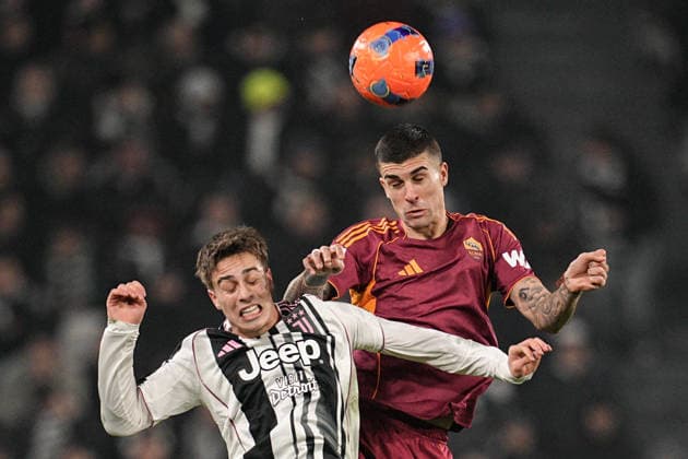 Football, Italy, Juventus Turin - AS Rom