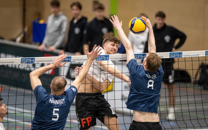 Volleyball, 2nd BL, TuB Bocholt - PSV Neustrelitz