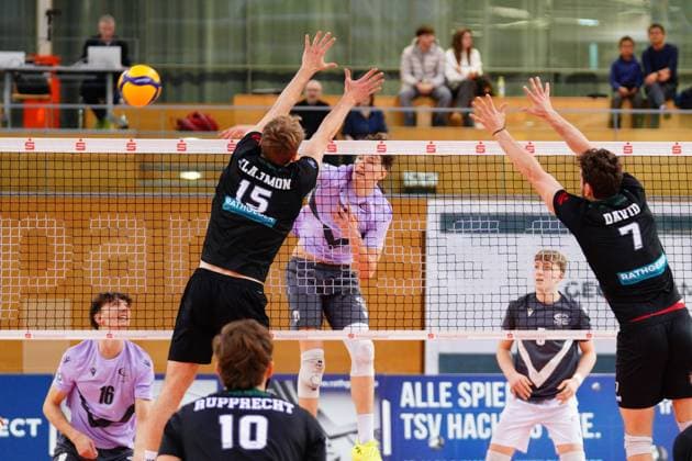 Volleyball, 1st BL, TSV Haching Munich - VCO Berlin
