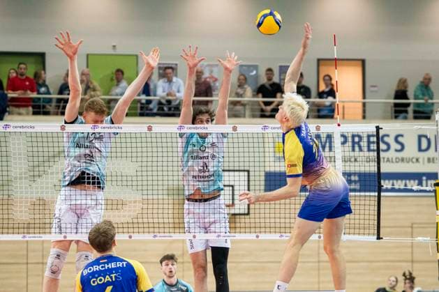 Volleyball, VBL, Volley Goats Mitteldeutschland - SWD Powervolleys Düren
