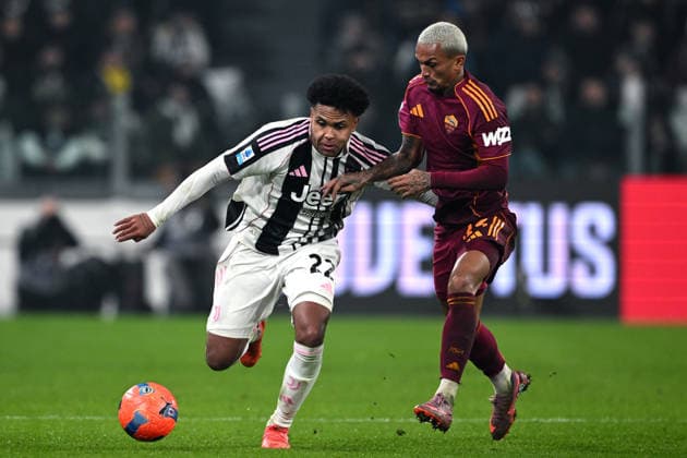 Cm Torino 20 12 2025 - campionato di calcio serie A Juventus-Roma foto Cristiano Mazzi Image nella foto: Weston McKennie-Wesley 