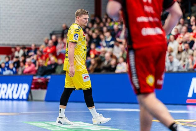 Falk Kolodziej HSG Krefeld Niederrhein, 05 GER, TuS N Luebbecke vs HSG Krefeld Niederrhein, Handball, 2 Bundesliga, Matchday 16, Season 2025 2026, 20 12 2025 GER, TuS N Luebbecke vs HSG Krefeld Niederrhein, Handball, 2 Bundesliga, Matchday 16, Season 2025 2026, 20 12 2025 Luebbecke Copyright: xEibner-Pressefoto JanxRollingerx EP_JSK