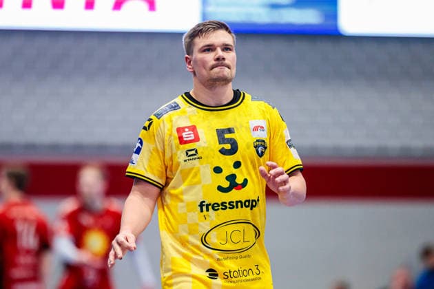 Falk Kolodziej HSG Krefeld Niederrhein, 05 GER, TuS N Luebbecke vs HSG Krefeld Niederrhein, Handball, 2 Bundesliga, Matchday 16, Season 2025 2026, 20 12 2025 GER, TuS N Luebbecke vs HSG Krefeld Niederrhein, Handball, 2 Bundesliga, Matchday 16, Season 2025 2026, 20 12 2025 Luebbecke Copyright: xEibner-Pressefoto JanxRollingerx EP_JSK