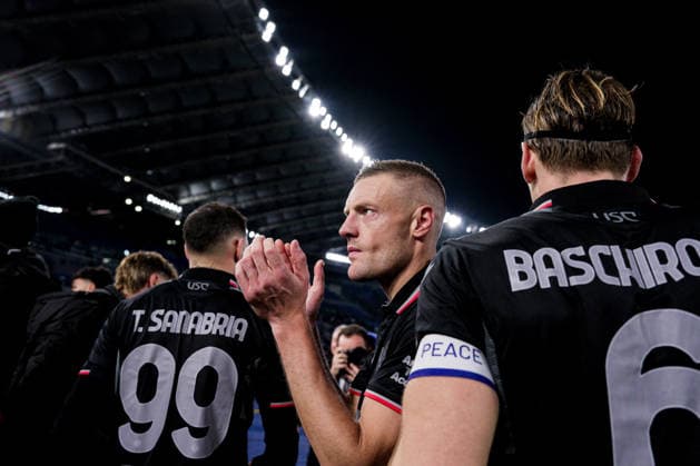 CALCIO - Serie A - SS Lazio vs US Cremonese Jamie Vardy of US Cremonese during SS Lazio vs US Cremonese, Italian soccer Serie A match in Rome, Italy, December 20 2025 Rome Italy  Copyright: xIPAxSport ABACAx