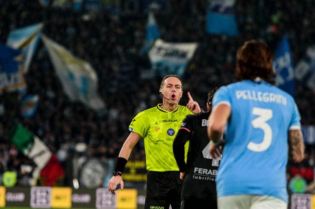 CALCIO - Serie A - SS Lazio vs US Cremonese Luca Pairetto referee during SS Lazio vs US Cremonese, Italian soccer Serie A match in Rome, Italy, December 20 2025 Rome Italy  Copyright: xIPAxSport ABACAx
