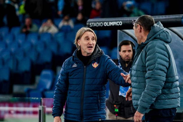 CALCIO - Serie A - SS Lazio vs US Cremonese Maurizio Sarri coach of SS Lazio and Davide Nicola coach of US Cremonese during SS Lazio vs US Cremonese, Italian soccer Serie A match in Rome, Italy, December 20 2025 Rome Italy  Copyright: xIPAxSport ABACAx