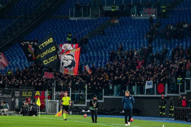 CALCIO - Serie A - SS Lazio vs US Cremonese us cremonese ultras during SS Lazio vs US Cremonese, Italian soccer Serie A match in Rome, Italy, December 20 2025 Rome Italy  Copyright: xIPAxSport ABACAx