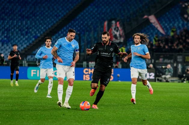 CALCIO - Serie A - SS Lazio vs US Cremonese Giuseppe Pezzella of US Cremonese during SS Lazio vs US Cremonese, Italian soccer Serie A match in Rome, Italy, December 20 2025 Rome Italy  Copyright: xIPAxSport ABACAx