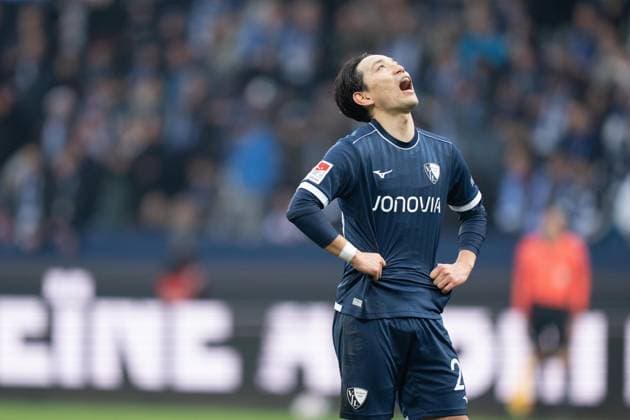 2. Bundesliga VfL Bochum 1848 vs Karlsruher SC Koji Miyoshi of VfL Bochum 1848 during the 2. Bundesliga match against Karlsruher SC at Vonovia Ruhrstadion in Bochum, Germany, on December 20, 2025. Kick-off at 13:00. Copyright: xTaiseixIwamotox
