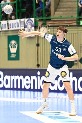 DAIKIN 1 Handball Bundesliga 25 26 18 Matchday Bergischer HC TBV Lemgo Lippe on 20 12 2025 in the Uni Halle in Wuppertal Sören Steinhaus 53 Bergischer HC WD