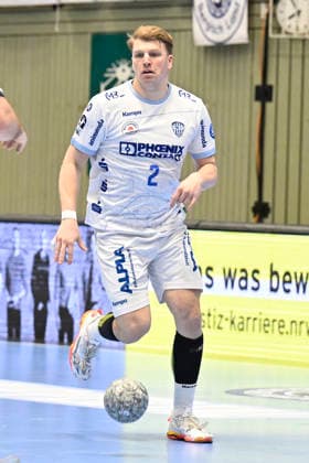 DAIKIN 1 Handball Bundesliga 25 26 18 Matchday Bergischer HC TBV Lemgo Lippe on 20 12 2025 in the Uni Halle in Wuppertal Lukas Hutecek 2 TBV Lemgo WD