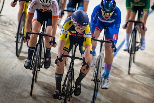 Cycling, Track cycling, German Championships Omnium 2025 in Frankfurt Oder - U19 Juniors