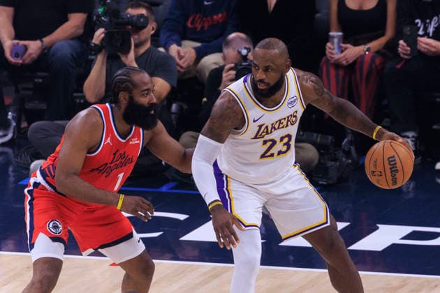 Basketball, NBA, Los Angeles Clippers - Los Angeles Lakers