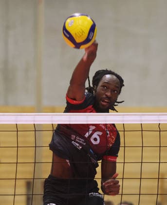 Ludwigsburg , Volleyball Bundesliga , Barock Volleys MTV Ludwigsburg vs SV Warnemünde , Nyherowo Omene Ludwigsburg