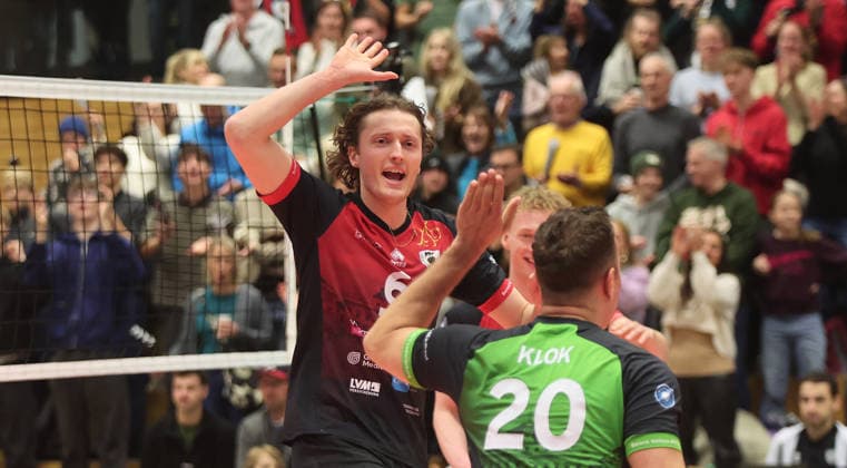 Ludwigsburg , Volleyball Bundesliga , Barock Volleys MTV Ludwigsburg vs SV Warnemünde , Ben Simon Bonin Ludwigsburg