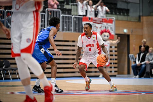 Barmer 2 Basketball Bundesliga ProA RheinStars Köln vs HAKRO Merlins Crailsheim, 20 12 2025 Cedric Cezell Russell Jr RheinStarsKöln 0 , Barmer 2 Basketball Bundesliga ProA RheinStars Köln vs HAKRO Merlins Crailsheim on 20 12 2025 at Castello Düsseldorf in Düsseldorf Nordrhein Westfalen Copyright: xBEAUTIFULxSPORTS Mueller-Laschetx