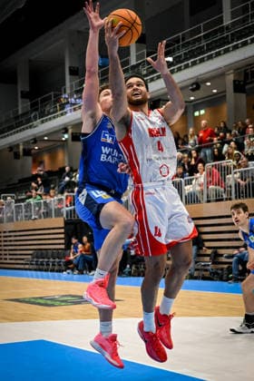 Barmer 2 Basketball Bundesliga ProA RheinStars Köln vs HAKRO Merlins Crailsheim, 20 12 2025 Zachary Richard Watson RheinStarsKöln 4 , Barmer 2 Basketball Bundesliga ProA RheinStars Köln vs HAKRO Merlins Crailsheim on 20 12 2025 at Castello Düsseldorf in Düsseldorf Nordrhein Westfalen Copyright: xBEAUTIFULxSPORTS Mueller-Laschetx