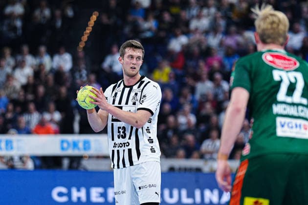 Nikola Bilyk THW Kiel, 53 GER, THW Kiel vs TSV Hannover Burgdorf, Handball, 1 Bundesliga, Matchday 18, Season 2025 2026, 20 12 2025 GER, THW Kiel vs TSV Hannover Burgdorf, Handball, 1 Bundesliga, Matchday 18, Season 2025 2026, 20 12 2025 Kiel Copyright: xEibner-Pressefoto MarcelxvonxFehrnx EP_MFN
