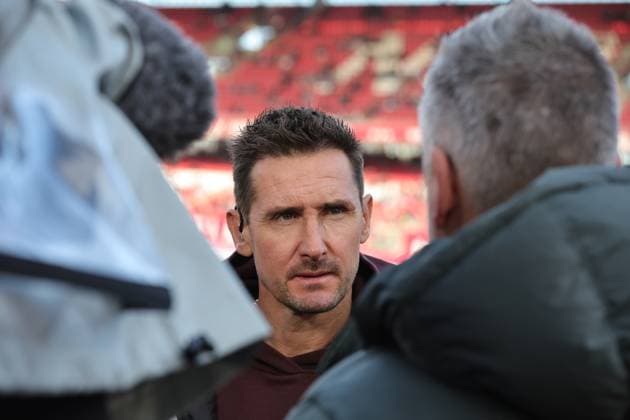 21 12 2025 Soccer Season 2025 2026 2 Soccer Bundesliga 17 Matchday 1 FC Nürnberg FCN Club Hannover 96 H96 Sportfoto Zink DaMa xdaxmax DFL regulations prohibit any use of photographs as image sequences and or quasi video only for editorial use Miroslav Miro Klose Trainer 1 FC Nürnberg FCN in an interview