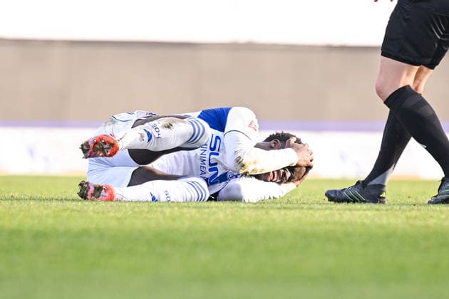21 12 2025, Football, 2 Bundesliga, Season 2025 2026, Matchday 17, Eintracht Braunschweig FC Schalke 04, Christian Gomis FC Schalke 04 xRHR PHOTO YYx Copyright: KROEGER RHR-FOTOx RHR-FOTO YY