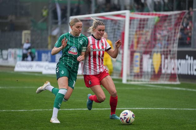 Football, Women, 1. BL, SC Freiburg - Werder Bremen
