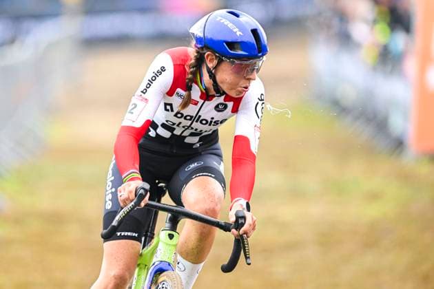 UCI Cyclocross World Cup 2025-2026 Koksijde KOKSIJDE, BELGIUM - DECEMBER 21 : Brand Lucinda of Baloise Glowi Lions in action during the 6th leg of the Koksijde UCI Cyclocross World Cup 2025-2026 a cyclocross race for Women Elite on December 21, 2025 in Koksijde, Belgium, 21 12 2025 ( Koksijde Belgium  Copyright: xNicoxVereeckenx