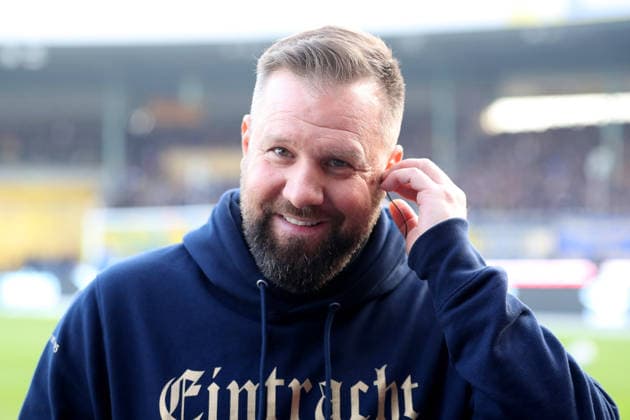 Braunschweig vs Schalke 04, 2 BL Braunschweig, 21 12 2025, FOOTBALL Eintracht Braunschweig vs FC Schalke 04, 2 BL, Season 2025 26 Head coach Heiner Backhaus Eintracht Braunschweig Braunschweig