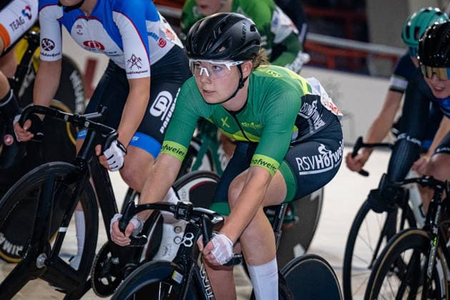 SPÄTH Charlotte DM Omnium 2025 Frankfurt Oder SPÄTH Charlotte GER RSV Wanderlust Hofweier Landscape horizontal Landscape Event Event DM Omnium 2025 German Championship Category Category Cycling Track Cycling National Championship Omnium Women U19 Juniors Location Location Europe Germany Brandenburg Märkisch Oderland Frankfurt Oder Oderlandhalle Discipline Omnium Points Race 4 Race Distance 15 km Date Date 20 12 2025 Saturday Day 2
