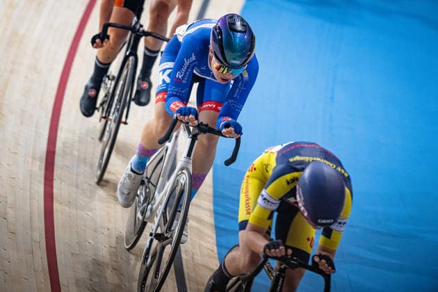 VOGELGESANG Dorothea DM Omnium 2025 Frankfurt Oder VOGELGESANG Dorothea GER HSG Uni Greifswald Landscape horizontal Landscape Event Event DM Omnium 2025 German Championship Category Category Cycling Track Cycling National Championship Omnium Women U19 Juniors Location Location Europe Germany Brandenburg Märkisch Oderland Frankfurt Oder Oderlandhalle Discipline Omnium Points Race 4 Race Distance 15 km Date Date 20 12 2025 Saturday Day 2