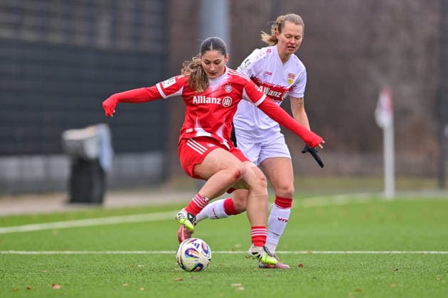 Football, Women, 2nd BL, FC Bayern Munich II - VfB Stuttgart