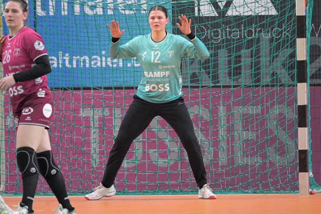 Marie Kristin Weiss TusSies Metzingen, 12 in goal TusSies Metzingen vs VfL Oldenburg, handball, Alsco HBF, 11 league matchday, 2025 2026 season, 21 12 2025 TusSies Metzingen vs VfL Oldenburg, handball, Alsco HBF, 11 league matchday, 2025 2026 season, 21 12 2025 Tuebingen Copyright: xEibner-Pressefoto TobiasxBaurx EP_TBR