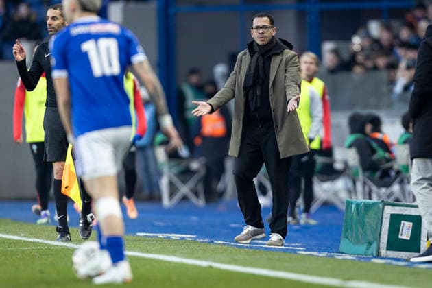 FOOTBALL : Racing de Strasbourg (RCS) vs Dunkerque- Coupe de France - 32e de finale - 21 12 2025 Stade de la Meinau. Strasbourg - France Manager Racing Strasbourg Liam Rosenior ENG  Copyright: xelyxandroxcegarrax