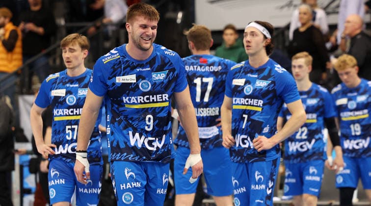 BAU 21 12 2025 Stuttgart Handball TVB Stuttgart vs VfL Gummersbach, Gianfranco Pribetic TVB disappointed
