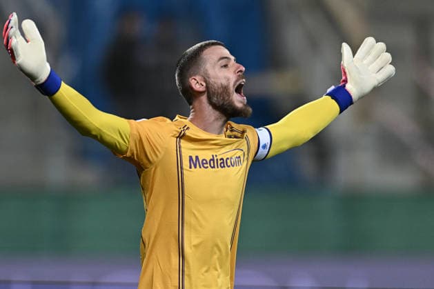 Mp Firenze 21 12 2025 - campionato di calcio serie A Fiorentina-Udinese foto Matteo Papini Image nella foto: David De Gea 