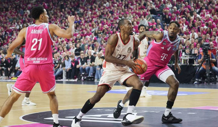 Basketball, BBL, Telekom Baskets Bonn - FC Bayern Munich