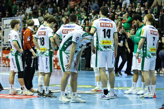 Franz Semper M ,SC DHFK Leipzig,32 Handball Bundesliga Season 2025 2026 SC Magdeburg vs SC DHFK Leipzig at the GETEC Arena in Magdeburg Action,Handball,Germany,21 12 2025