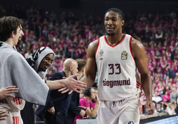 David Mc Cormack Bayern Muenchen 33 , GER, Baskets Bonn vs FC Bayern Muenchen, 1 Basketball Bundesliga, esayCredit BBL, Matchday 11, Season 2025 26, 21 12 2025 GER, Baskets Bonn vs FC Bayern Muenchen, 1 Basketball Bundesliga, esayCredit BBL, Matchday 11, Season 2025 26, 21 12 2025 Cologne Copyright: xEibner-Pressefoto JoergxNiebergax JNL