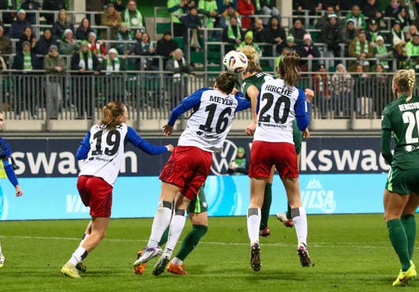 Germany Womens Bundesliga 2025 26, 14 Matchday VfL Wolfsburg VS Hamburger SV AOK Stadion Wolfsburg Christin Meyer Hamburger SV Women, 16 Copyright: xAymanxAlahmedx